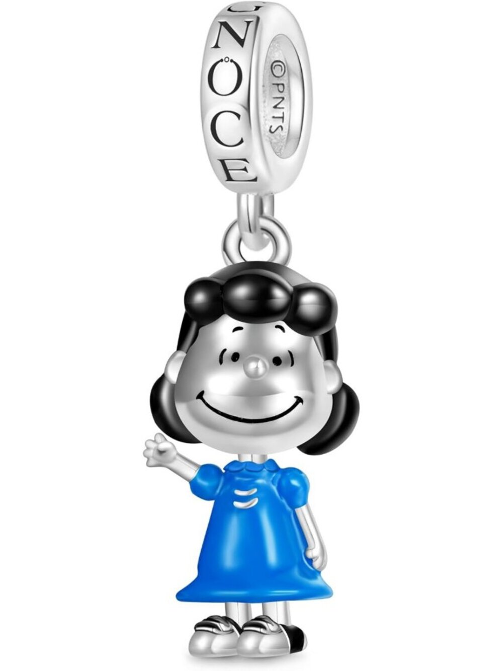 S925 Sterling Silver Snoopy Love Charm for Women | Dangle Jewelry Gift for Her